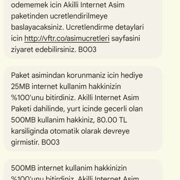 Vodafone Haksız Yere GB Bitmesi 2 Dakika Da 5 GB Bitmesi
