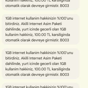 Vodafone Haksız Yere GB Bitmesi 2 Dakika Da 5 GB Bitmesi