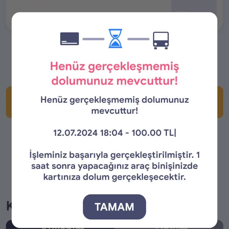 Kentkart Bakiye Sorunu!