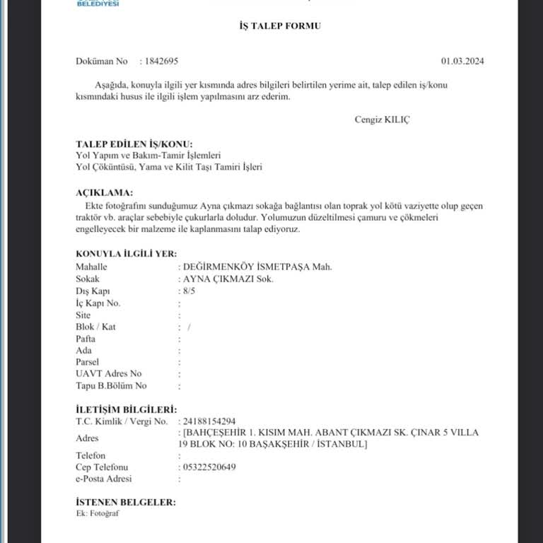 Silivri Belediyesi, Verilmeyen Hizmet...