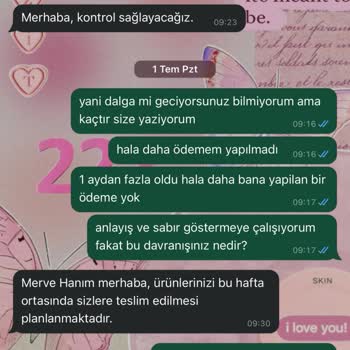 Online Lostra İşlem Yapılmaması Ve Ücret İadesi Gönderilmemesi