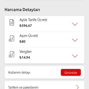 Vodafone Fatura Fiyat Bilgisi Kendi Kafasına Göre Mi Yapıyor