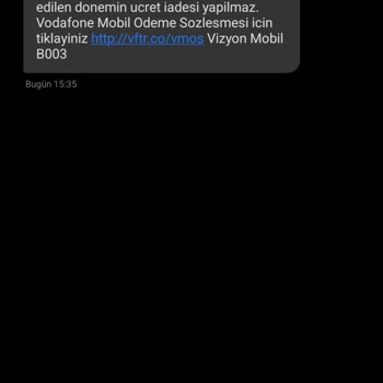 Vodafone Şüpheli İşlemler Müşteri Hizmetleri Sorunu