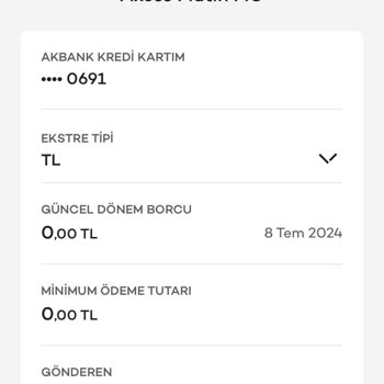 Akbank Kredi Kartımı Yurt Dışından Ödememe İzin Vermiyor Cep Mobil Çalışmıyor