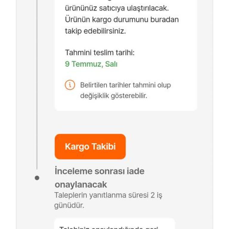 Hepsiburada'da İade Mi?