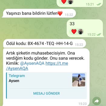Telegram ALC Yari Zamanlı İş Şikayet
