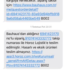 Bauhaus Ücret İadesi Yapmıyor.!