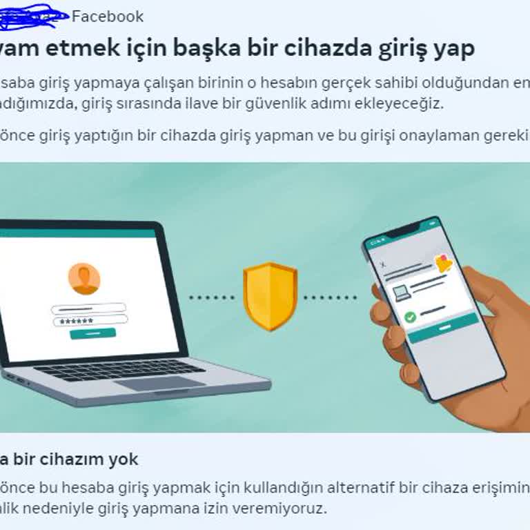 Facebook Hesabıma Giriş Yapamıyorum