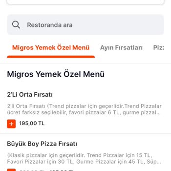 Migros Yemek Dört Defa İptal Edilen Sipariş