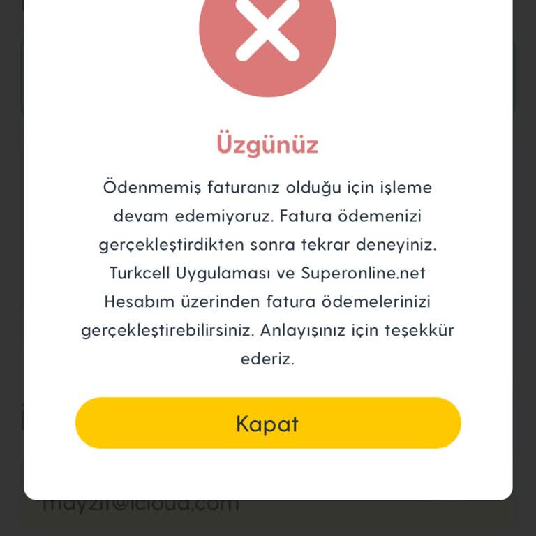 Turkcell Superonline Başvuru Kabul Etmiyor