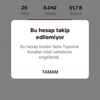TikTok Hesabım Aniden Engellendi, Yardım Edin!