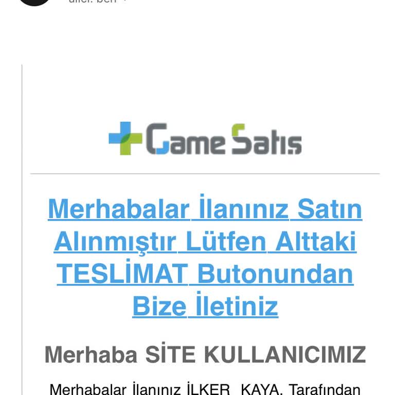 GameSatış  sahte sitesi (wgamesatis.com) Bir Çözüm Bulunmalı Bu Bir Değil İki Değil