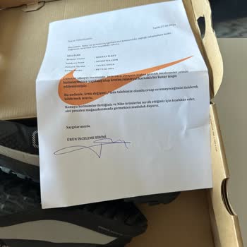 Nike Goretex Taban Açılma Sorunu