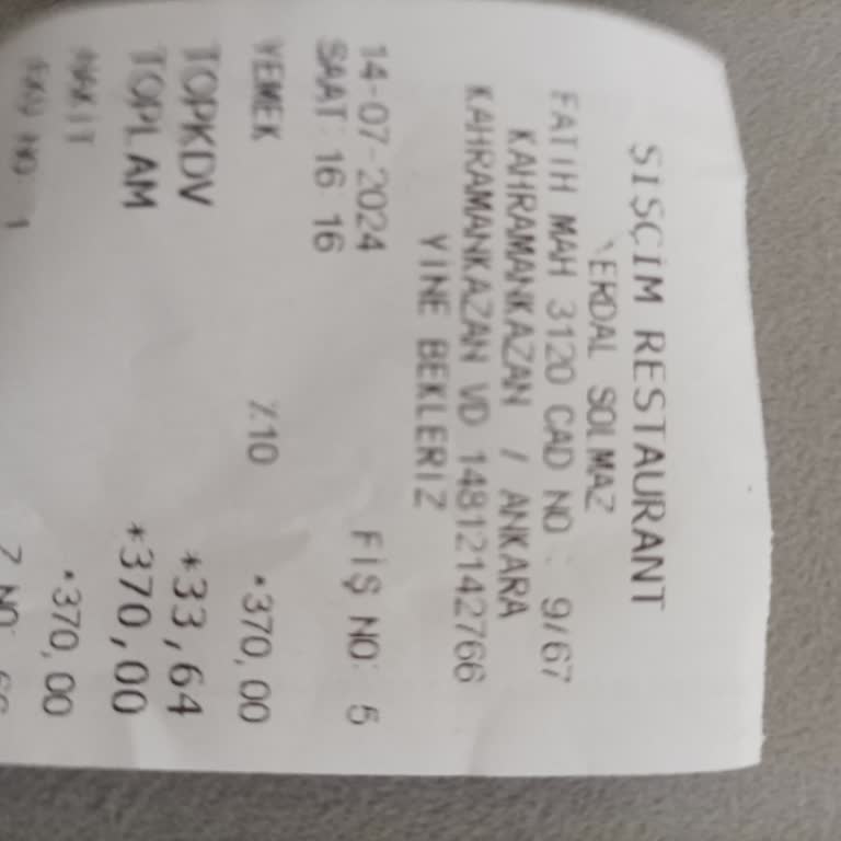 Kazan Et AVM Et Pişirme Ücreti Altında Farklı Hesap