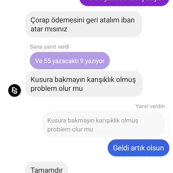 Fanatikstoree (Instagram) Eksik Gelen Ürünün İadesi Yapılmadı