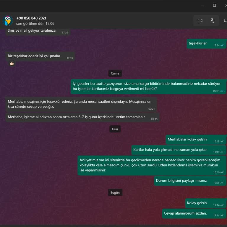 Ceptematbaa.com Adresi Siparişimin Gecikmesi