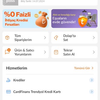 Trendyol Pass Haklarımı Kullandırmıyor