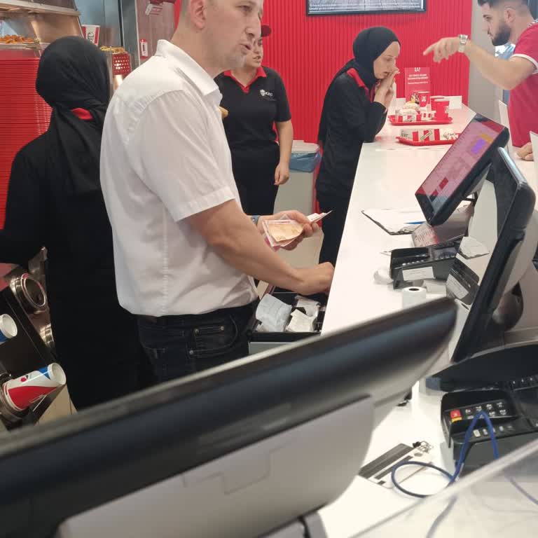 KFC İzmir İstinyePark'ta Müşteri Memnuniyetsizliği Ve Hizmet Eksikliği