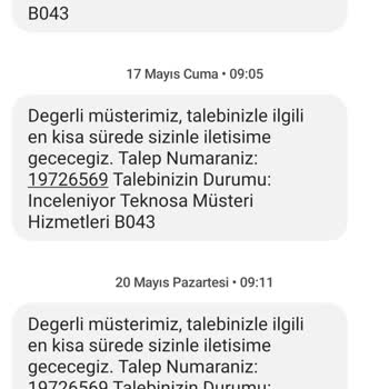 Teknosa'dan Müşteri Parasını Ödemiyor