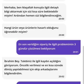 Getir Sorun Çözümsüzlüğü Ve İlgisizliği