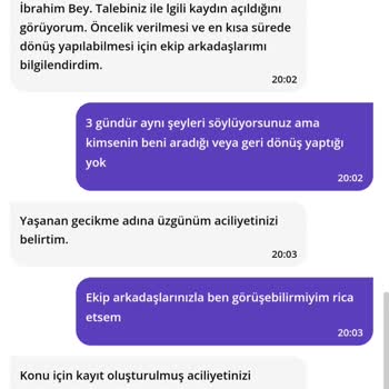 Getir Sorun Çözümsüzlüğü Ve İlgisizliği