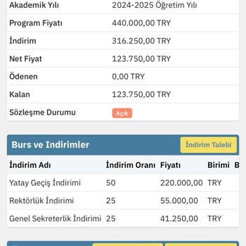 Fenerbahçe Üniversitesi Haksız Yere Belirlenen %228lik Zam