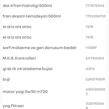 Renault Mais İstanbul Şubede Muadil Kalitesiz Filtre Takıyorlar!