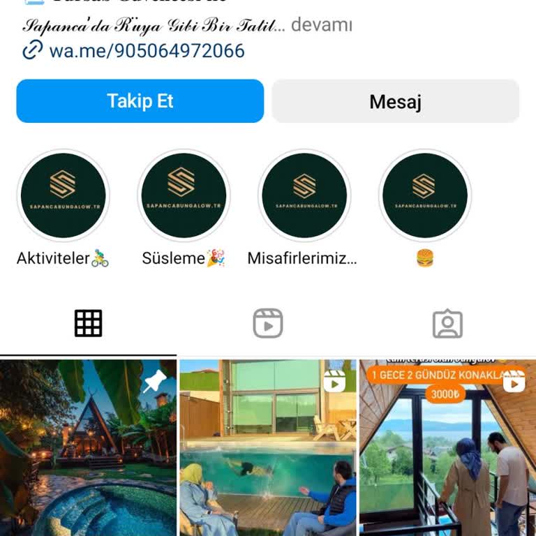 Sapancabungalowtr (Instagram) Muhatap Kimse Kalmadı Tabi Engellediler