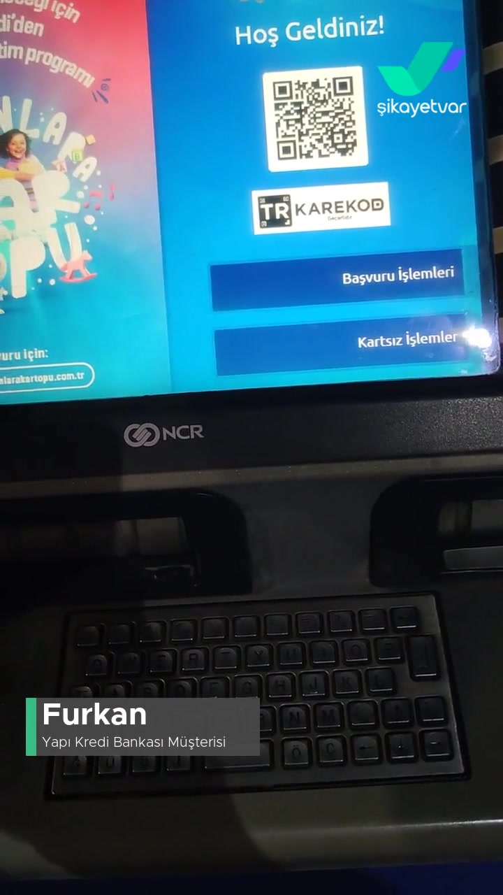 Yapı Kredi Bankası Nakit Çekim Sorunu Yaşıyorum! videonun kapak resmi