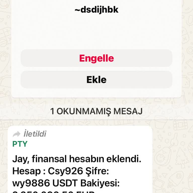 WhatsApp Güvenlik İçindir! Dikkat