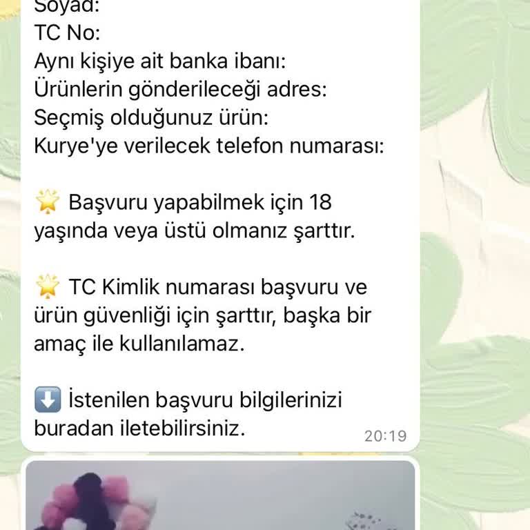Tex Paketleri KVKK Kapsamında Adıma Yapılacak İşlemleri Kabul Etmiyorum.