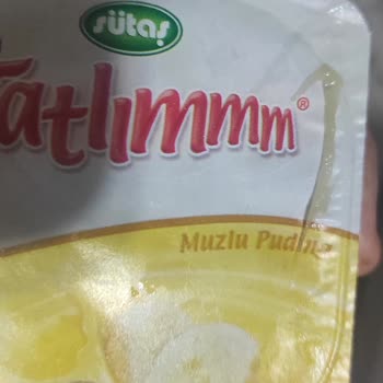 Sütaş Puding İçinden Sallanan Bir Şey Çıktı