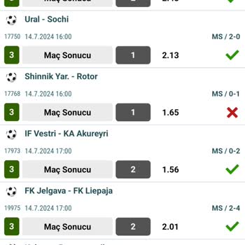 Nesine 3.20 Sistemli Kupon