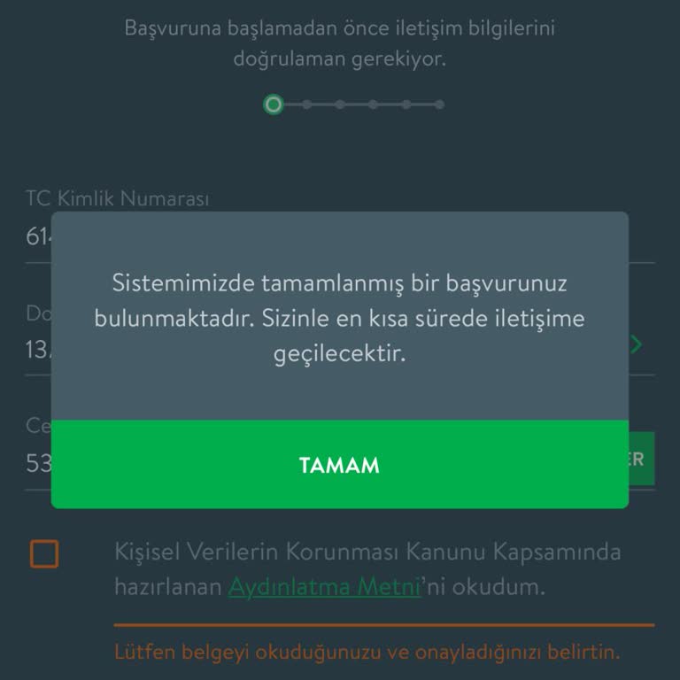 TEB Online Üye Olamıyorum
