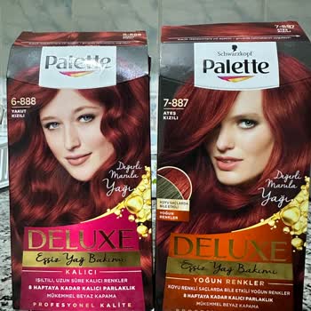 Palette Marka Saç Boyası Kafa Derimi Yaktı