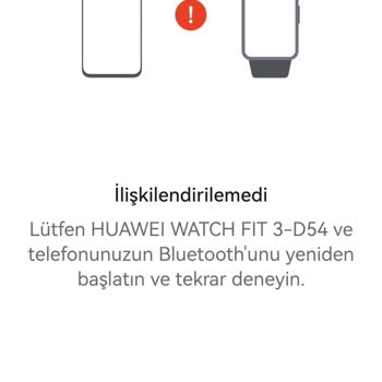 Huawei İlişkilendirilemedi Watch Fit 3