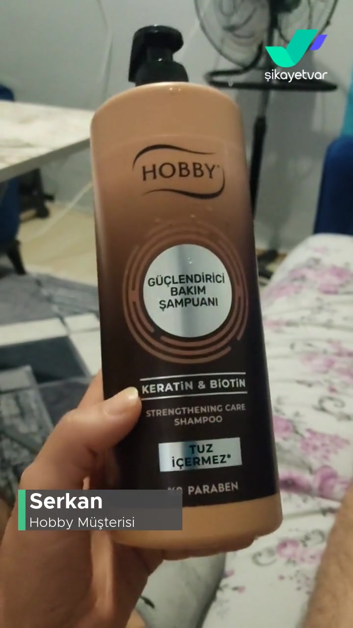 Hobby Güçlendirici Bakım Şampuanı Hastalık Yayıyor! videonun kapak resmi