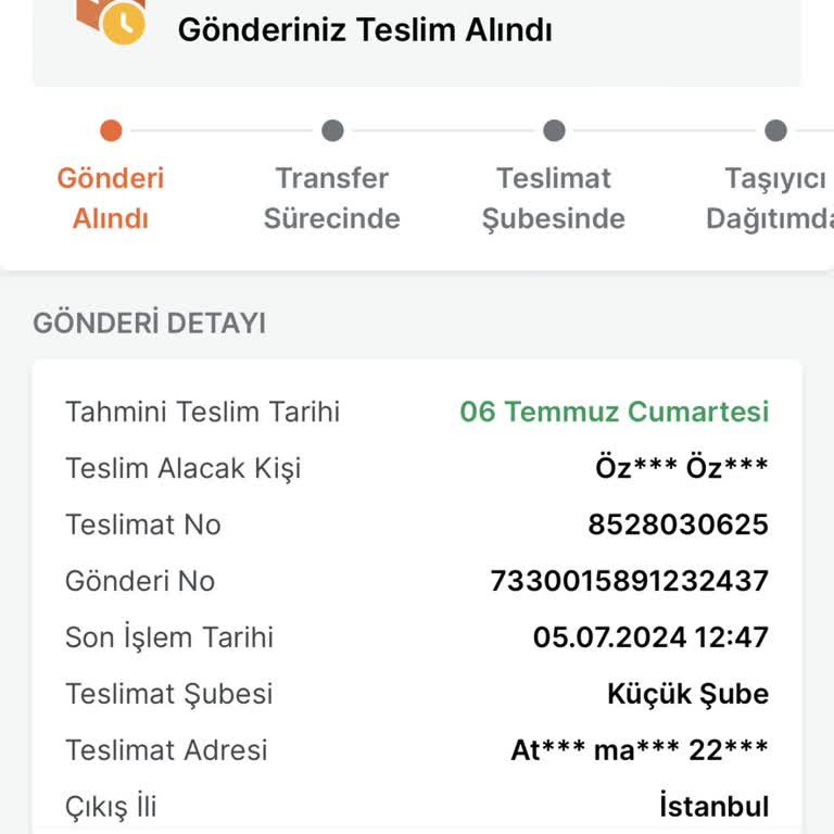 Trendyol Ekspres Kargo Teslimat Şubeden Çıkmadı