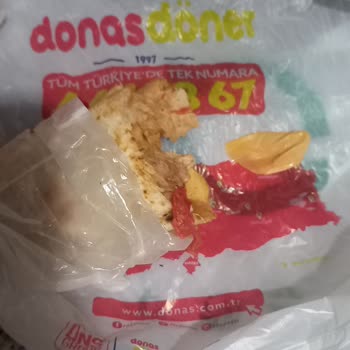 Eskişehir Donas Dürümden Çıkan Eldiven!