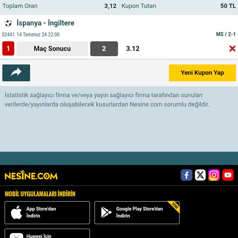 Nesine.com Kazandığım Parayı Vermiyor