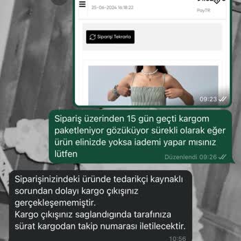 Oyku Wear Siparişim Neden Gönderilmedi?