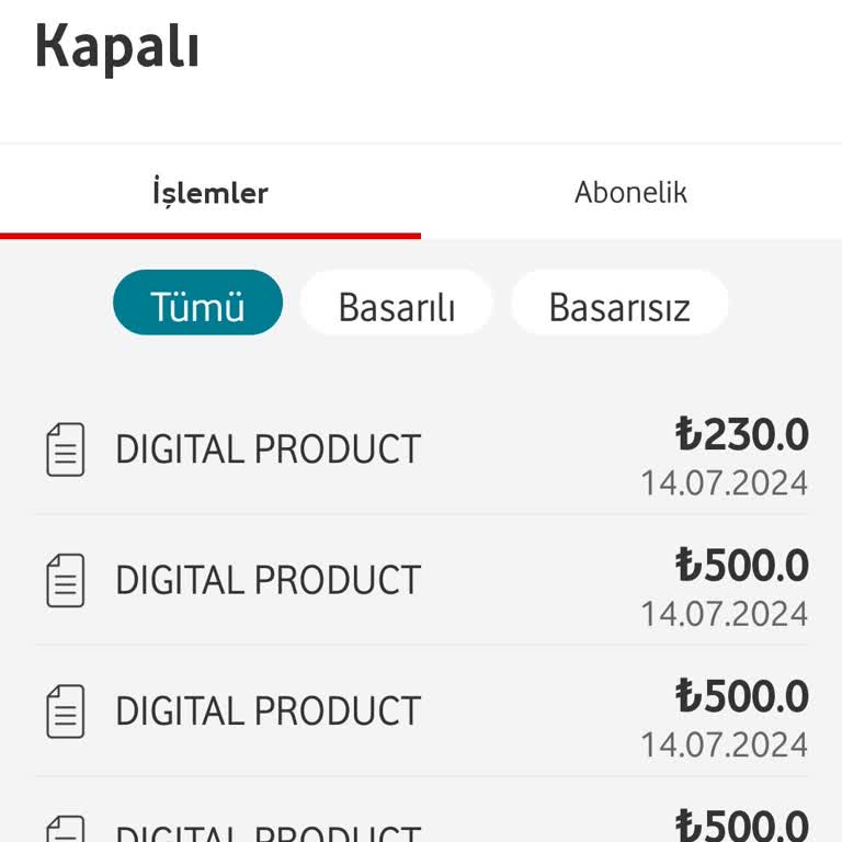 Shipy Adında Firma Onayım Olmadan Vodafone Pay Üzerinden Para Çekmiş