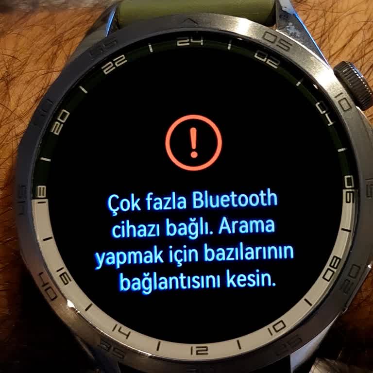 Huawei Çok Fazla Bluetooth Cihazı Bağlı