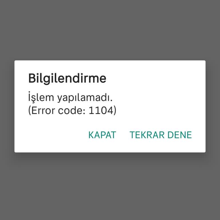Sahibinden Konum Değişikliği Yapamıyorum 1104 Hata Kodu Alıyorum