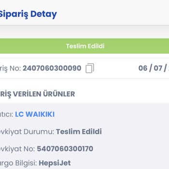 LC Waikiki Ücret İadem Yapılmadı
