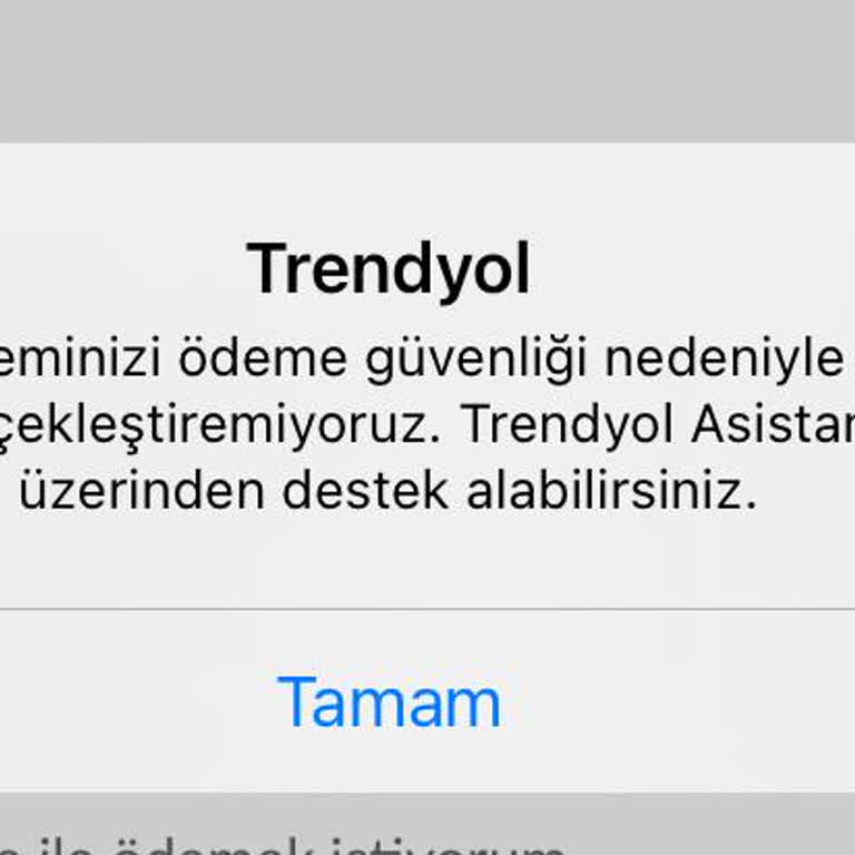 Trendyol Hesap Askıya Alma