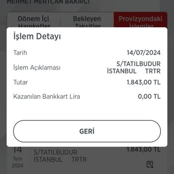 Hepsipay Ödeme İle Tatilbudur Sitesinden Ödeme Yaptım Ama Gitmemiş