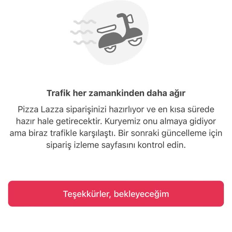 Yemeksepeti Yemek Siparişim Teslim Edilmedi Ve İptal Edilemiyor