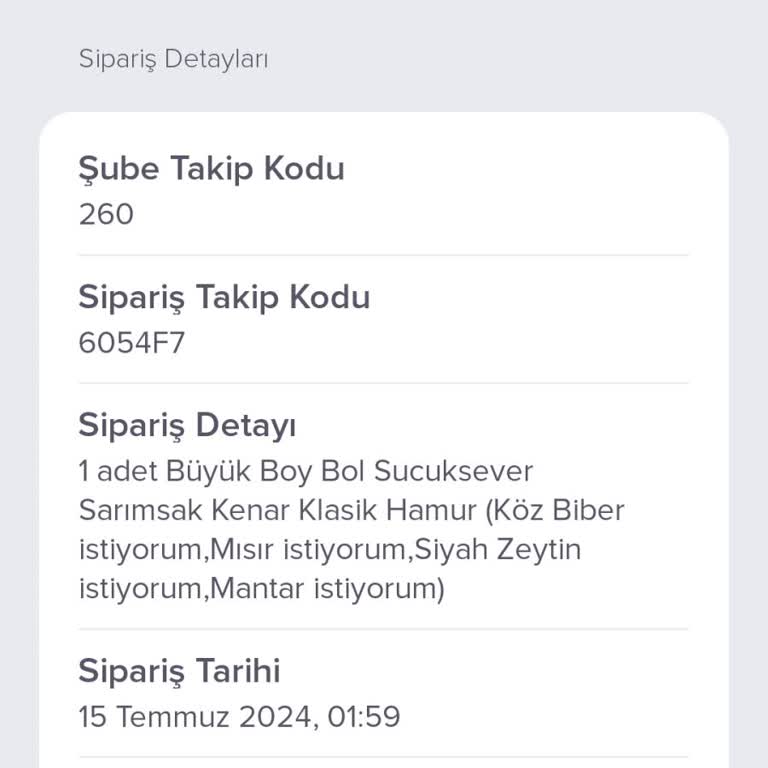 Domino's Pizza Sipariş Gelmedi Ve Yalan Söylendi