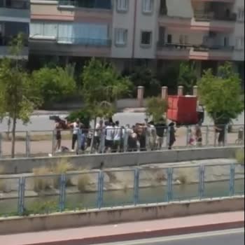 T. C. Cumhurbaşkanlığı Şehir İçerisinden Geçen Can Alıcı Sulama Kanalları